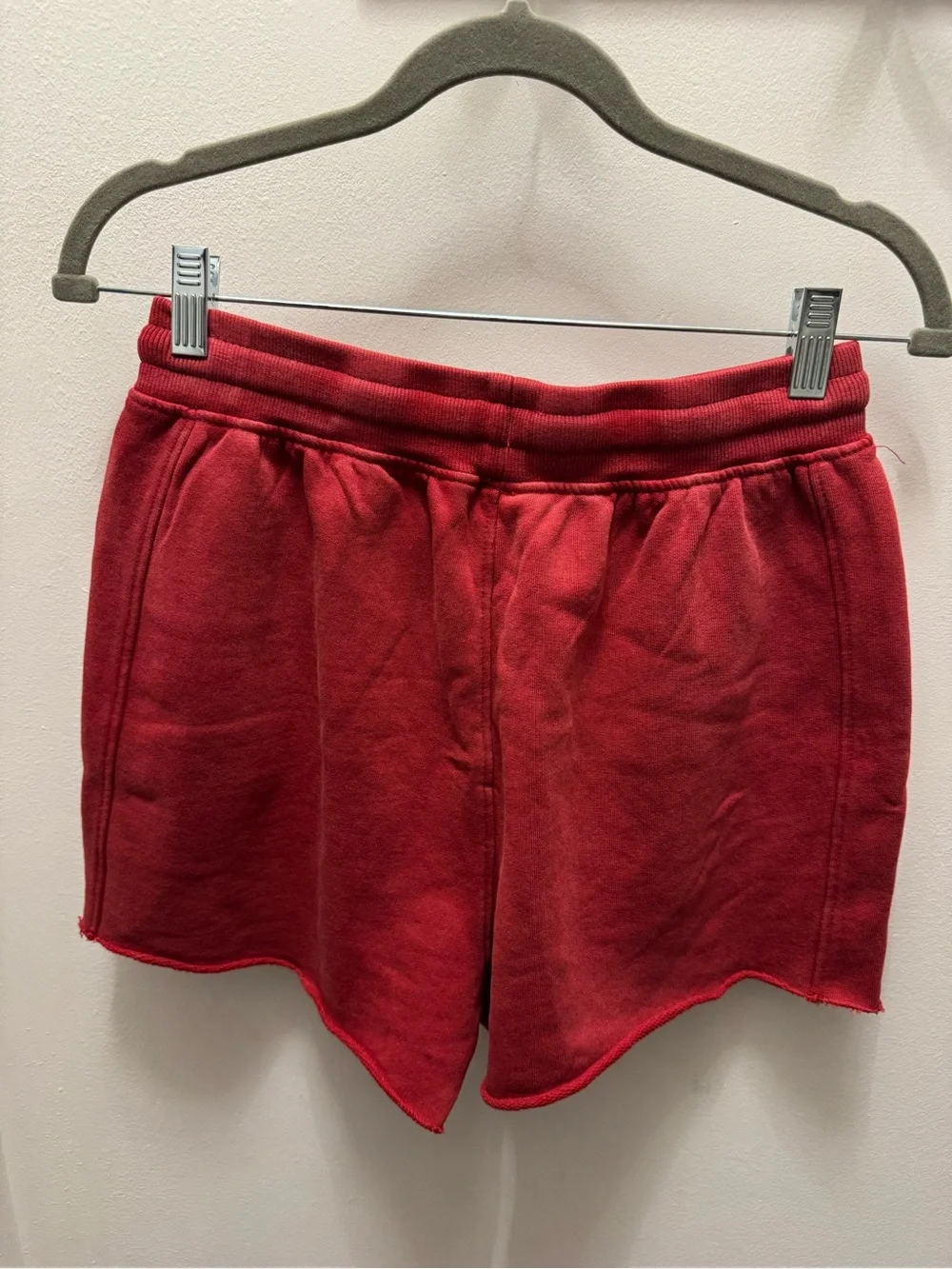 Red Drawstring Shorts - Picture 4 of 4